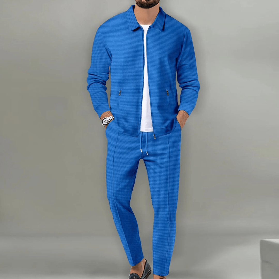 Ensemble Décontracté Élégant pour Homme au Style Confortable-5