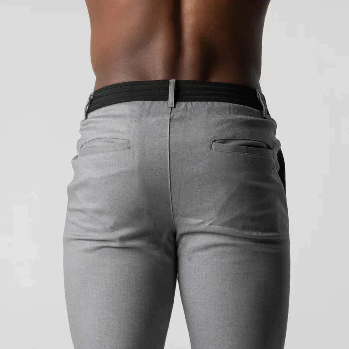 Pantalon Chino Homme Élégant au Confort Optimal-4