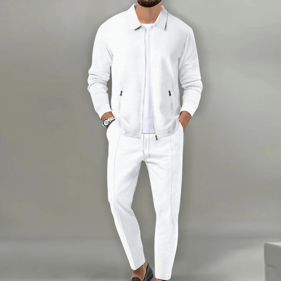 Ensemble Décontracté Élégant pour Homme au Style Confortable-2