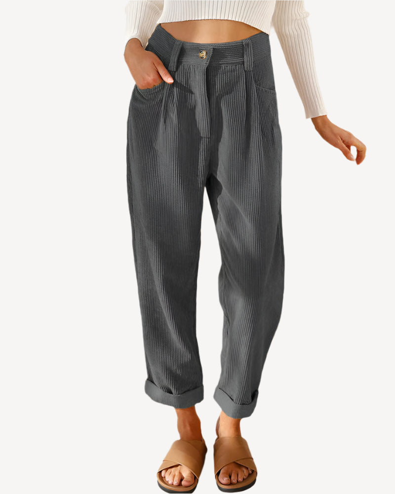 Pantalon Femme Confortable au Style Élégant-1