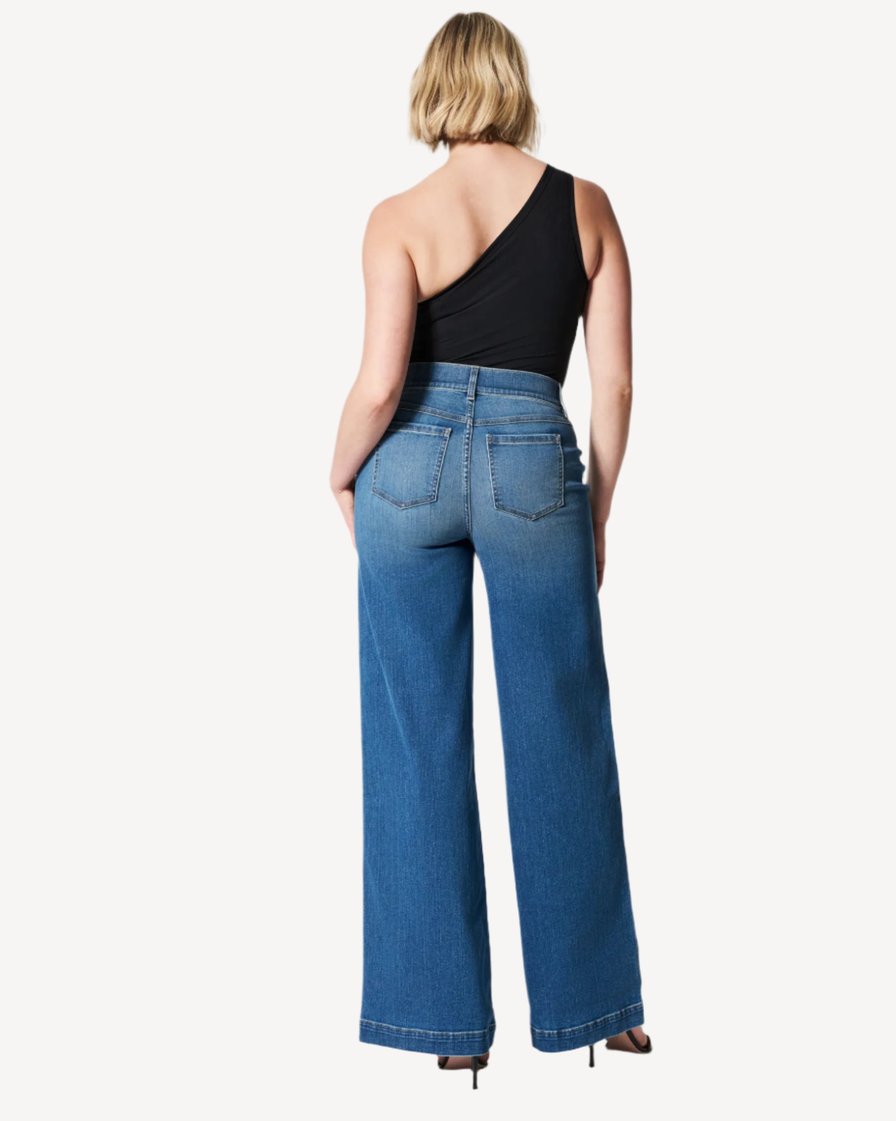 Jeans Femme Élastiques au Confort Inégalé-1
