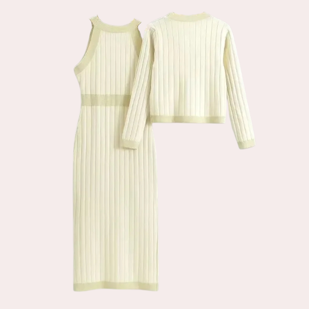 Ensemble Tailleur Femme Élégant et Polyvalent pour Toutes Occasions-2