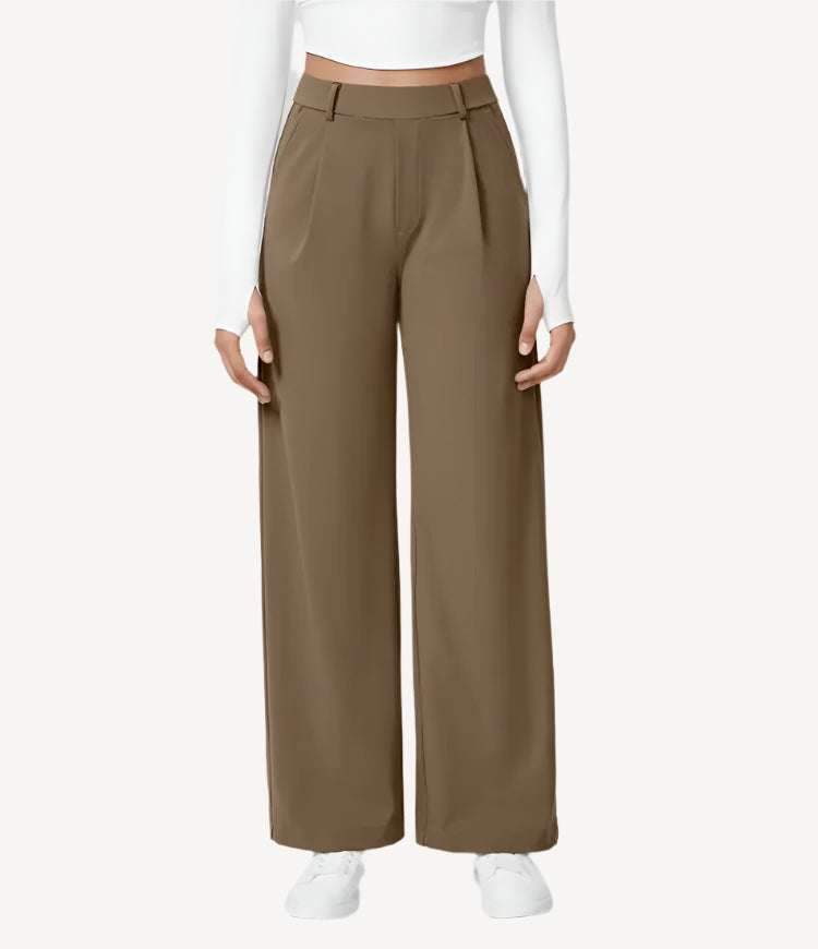 Pantalon Femme Décontracté au Confort Optimal-1