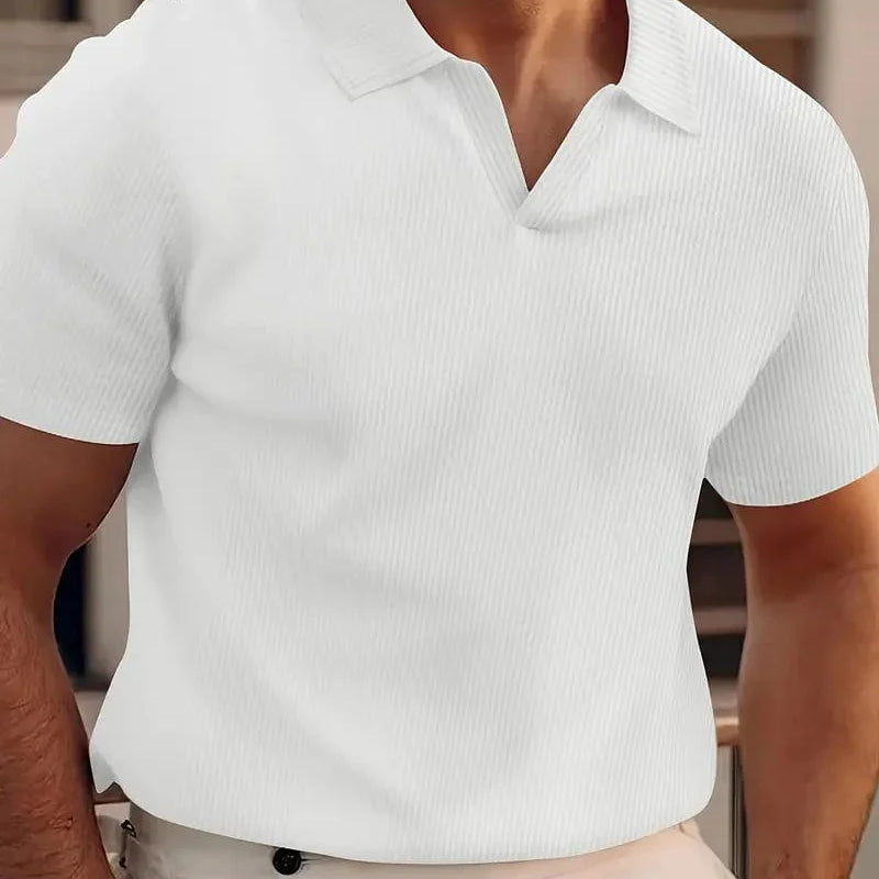 Variant image for Polo Masculin Élégant et Confortable pour Sorties Décontractées-25