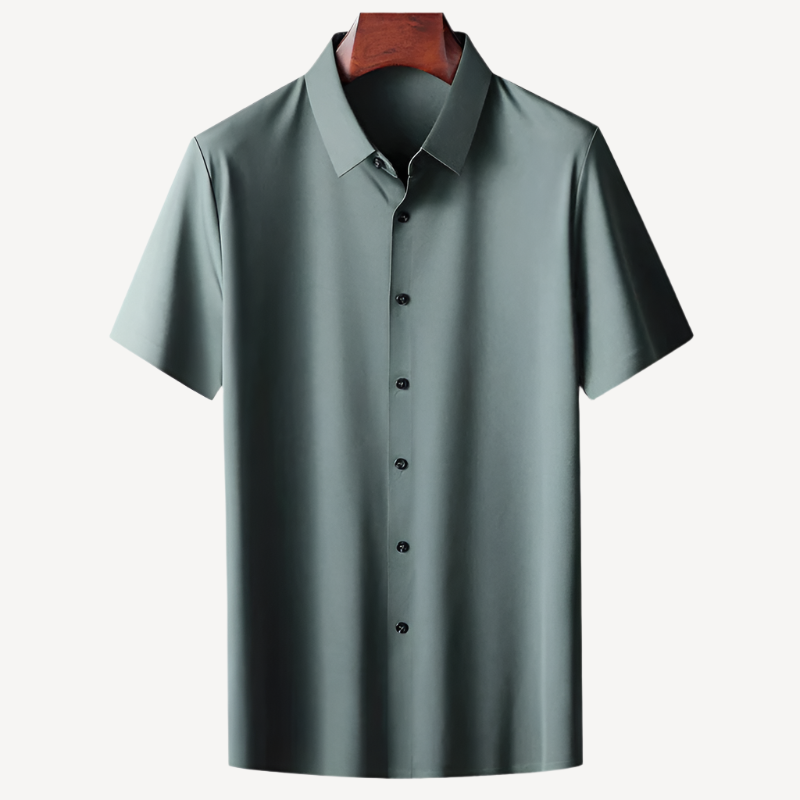 Chemise Homme Élégante au Style Intemporel et Confort Optimal-1