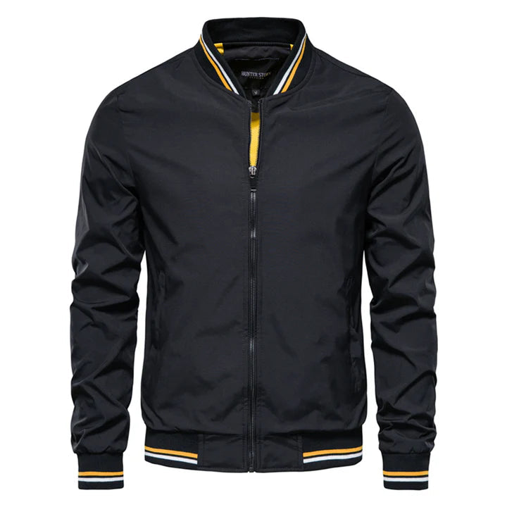 Veste Bomber Homme Décontractée au Style Élégant-1