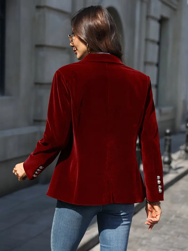 Blazer Femme Chic à Coupe Ajustée pour un Style Élégant 7