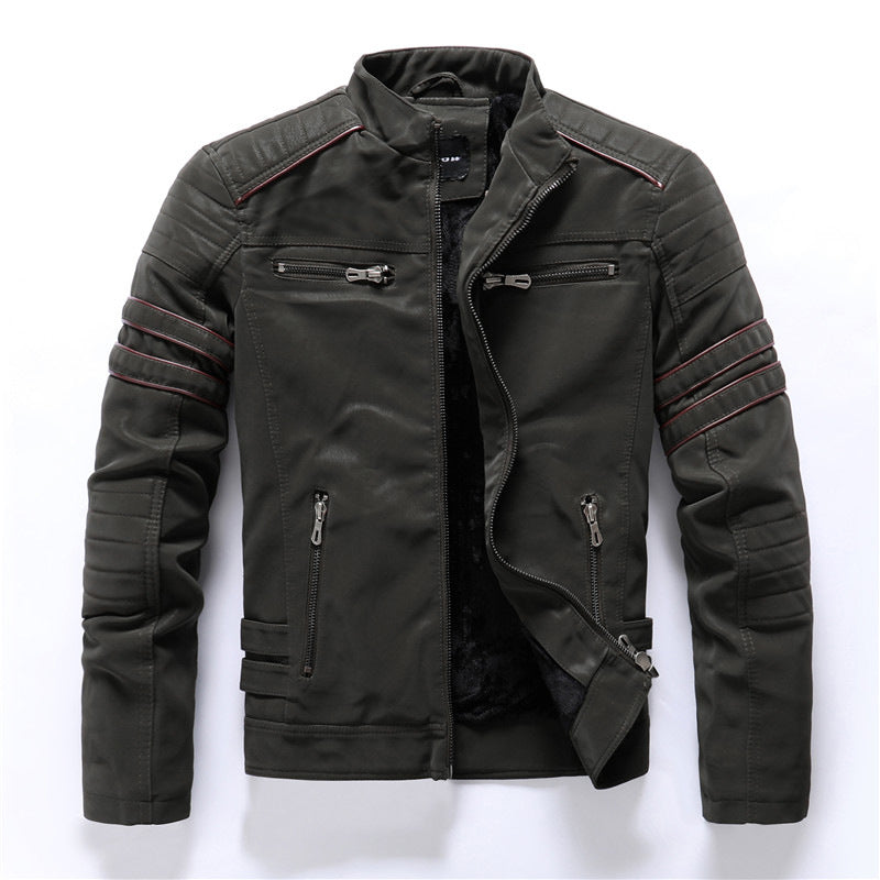Blouson Moto Homme Élégant et Confortable pour un Style Audacieux 1