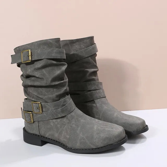 Bottes Noires Femme Élégantes avec Confort et Style Pratique pour Femmes 2