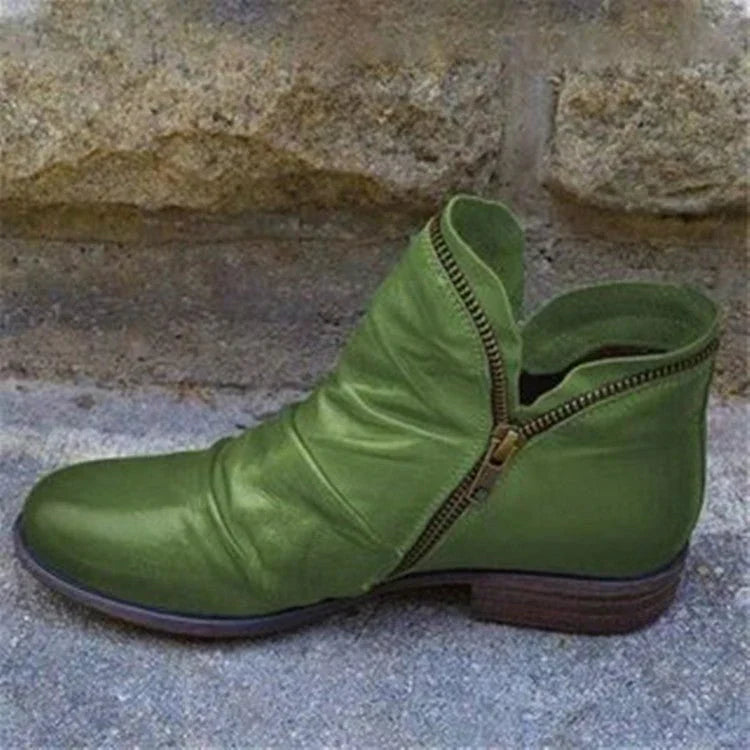 Bottines Élégantes Femme à Zip Latéral, Design Slim et Confort Optimal 5