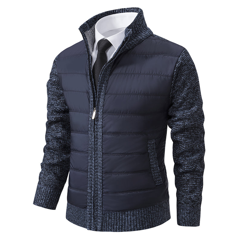 Cardigan Zippé Homme Élégant et Polyvalent pour un Confort Optimal 1