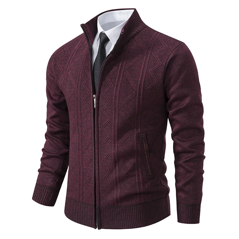 Cardigan Zippé Homme Élégant et Polyvalent pour un Confort Optimal 8