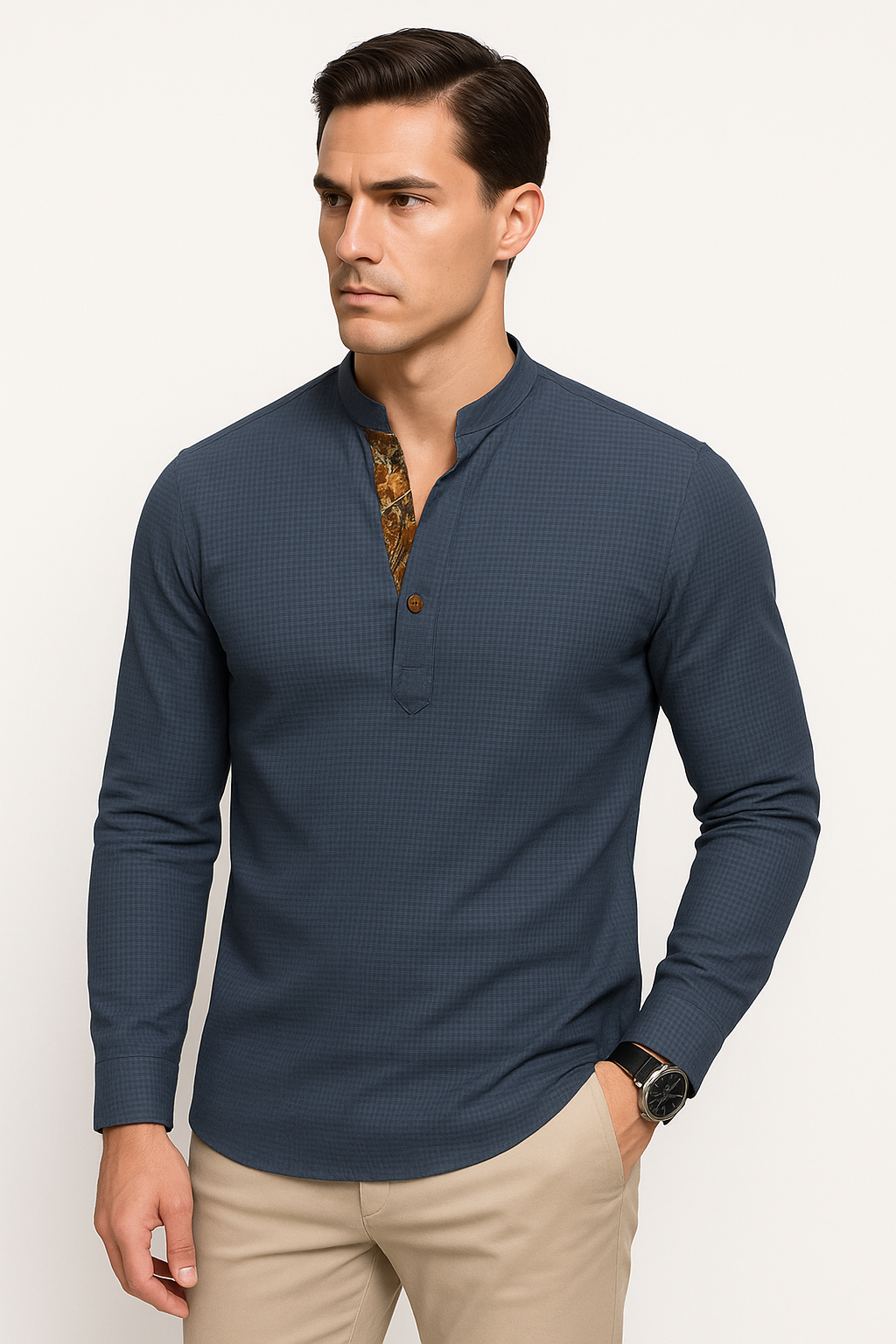Chemise Homme Élégante et Respirante pour un Confort Optimal 1