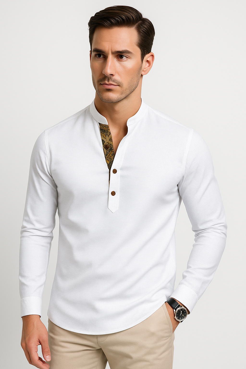 Chemise Homme Élégante et Respirante pour un Confort Optimal 4