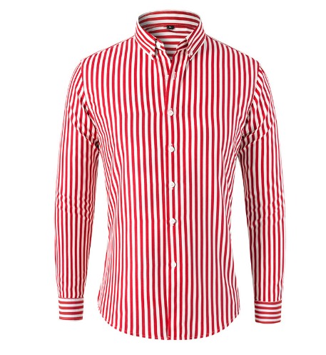 Chemise Homme Rayée Élégante et Confortable 3