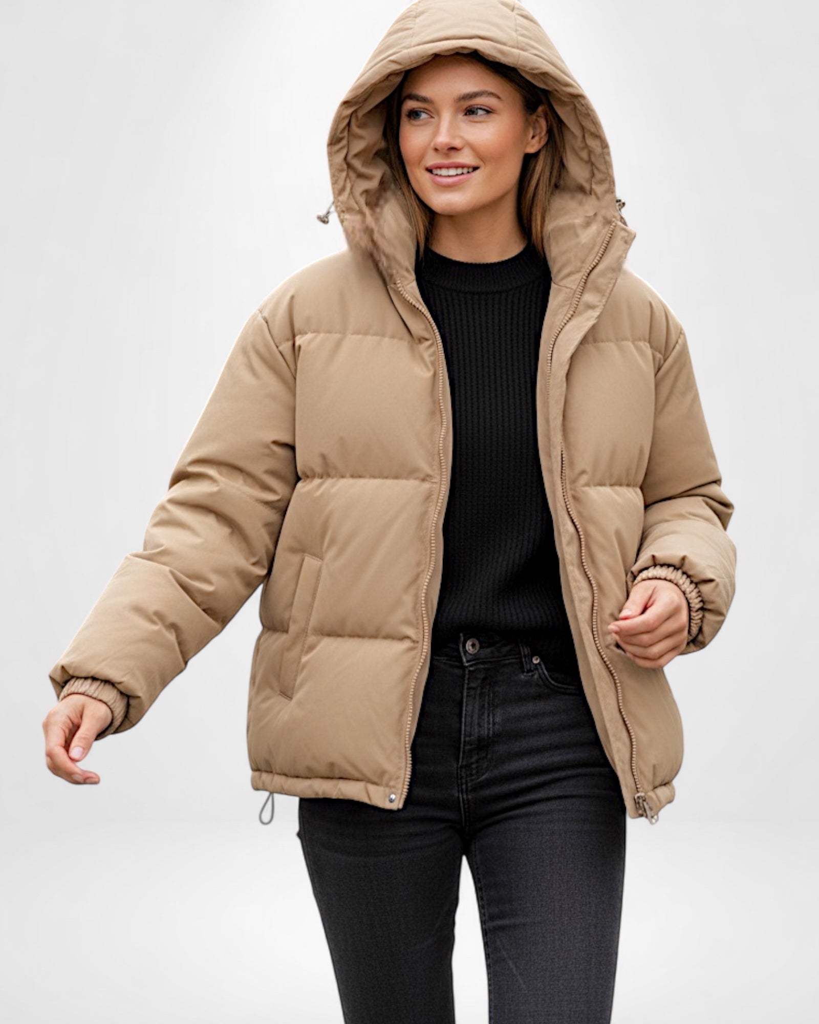 Doudoune Femme Longue – Design Épuré avec Capuche pour Confort et Élégance en Hiver 6