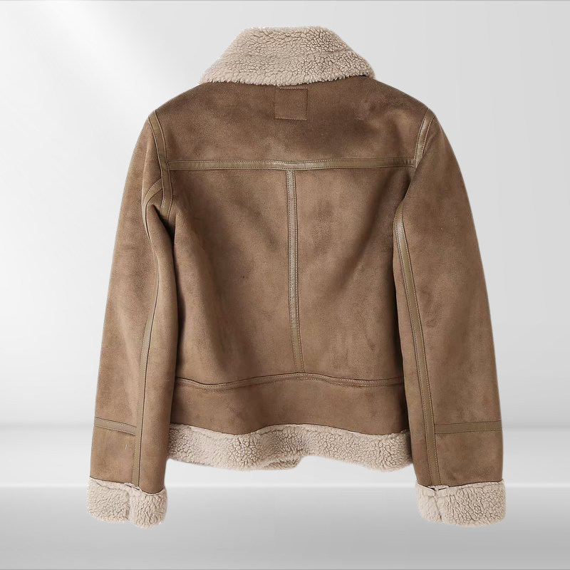Femmes Blouson Bomber – Style Sherpa Confortable et Tendance 2