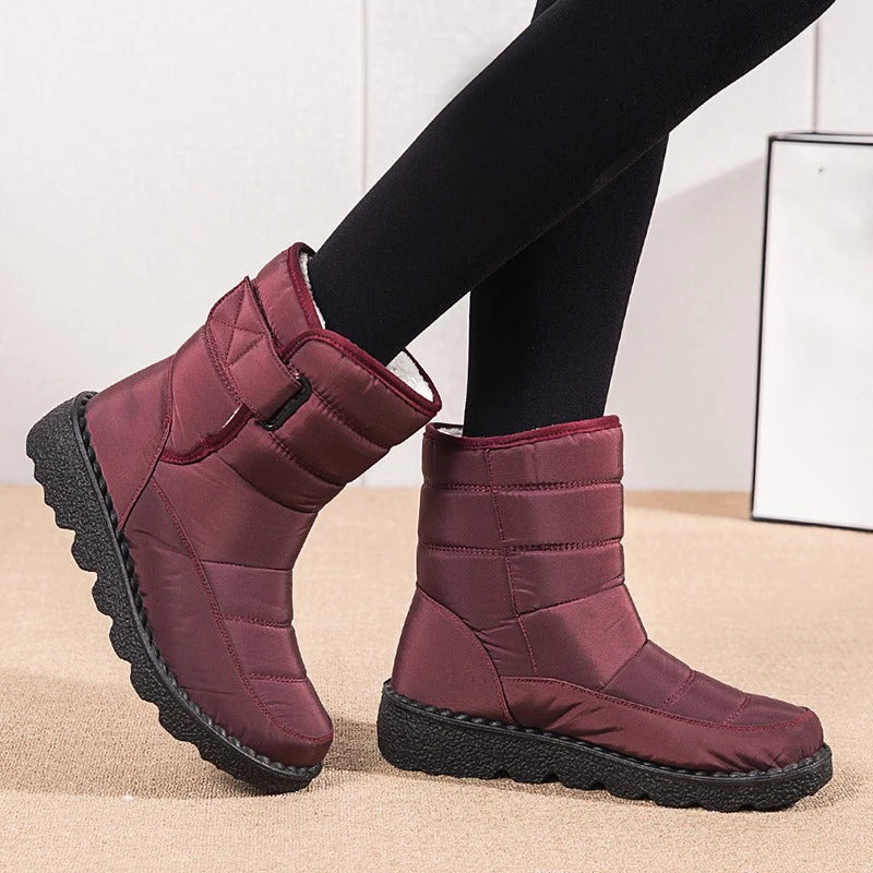 Femmes Bottes d'Hiver – Doublure en Peluche pour Confort et Chaleur 6