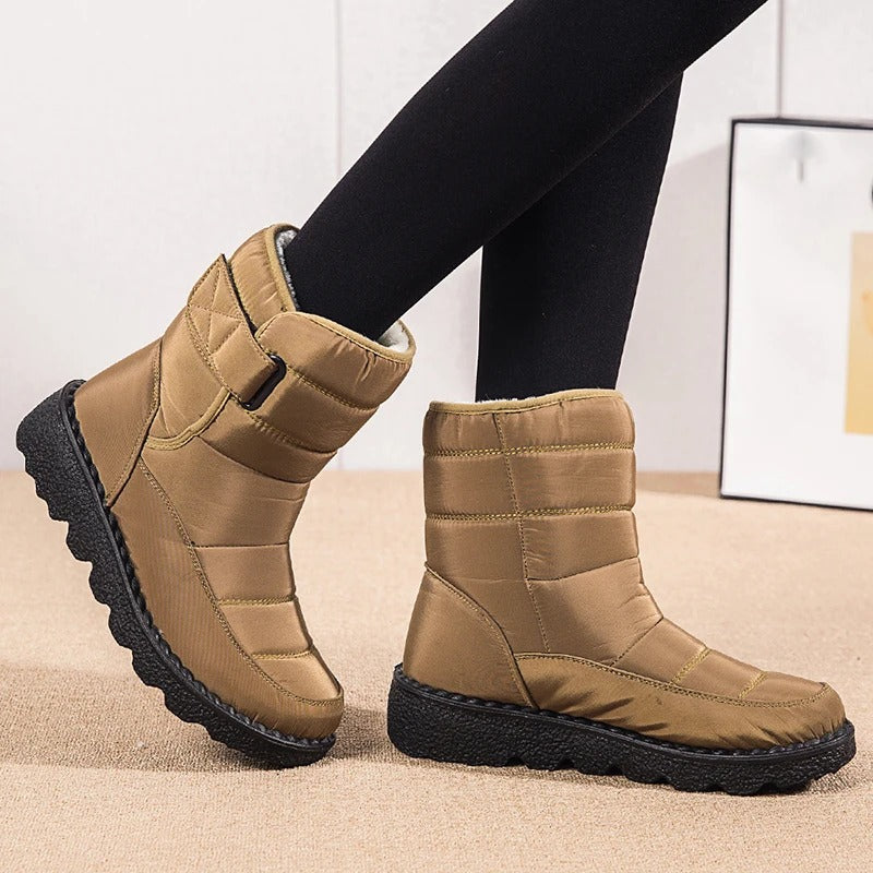 Femmes Bottes d'Hiver – Doublure en Peluche pour Confort et Chaleur 9