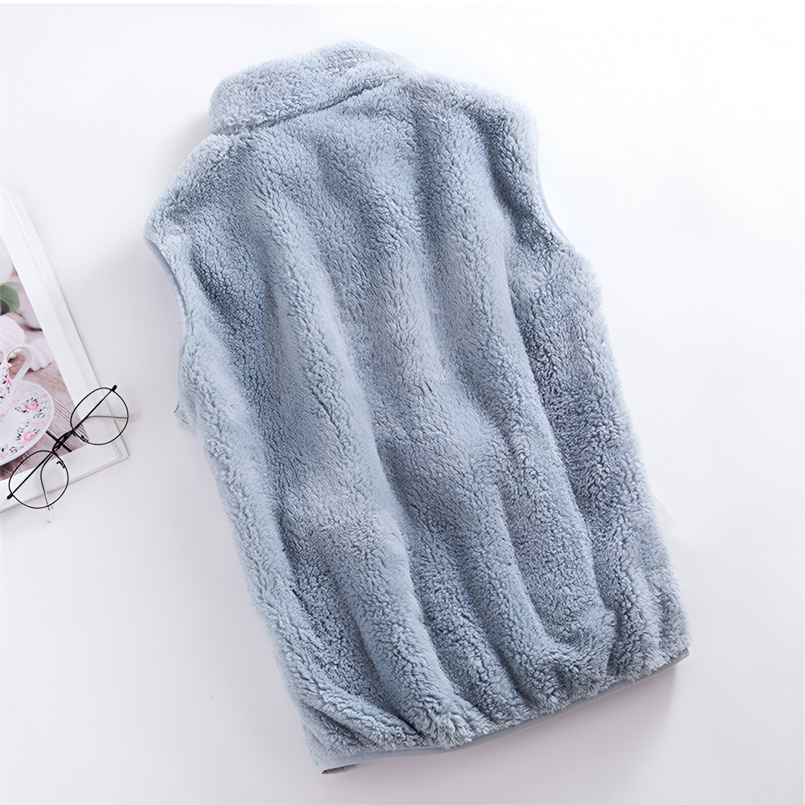 Femmes Gilet d'Hiver – Confortable Gilet Sans Manches pour Journées Froides 2