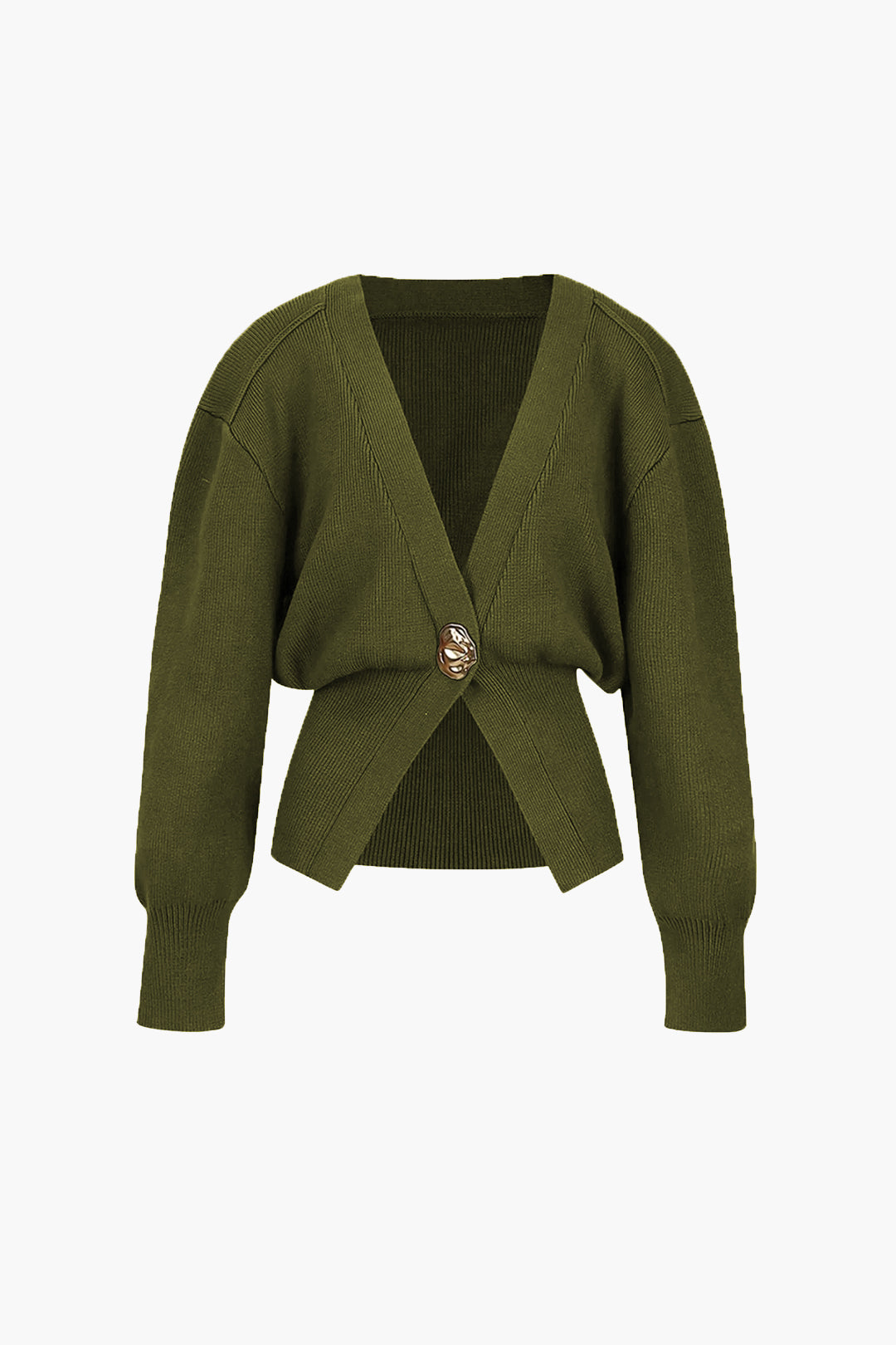 Gilet Élégant avec Détail de Bouton Doré 9