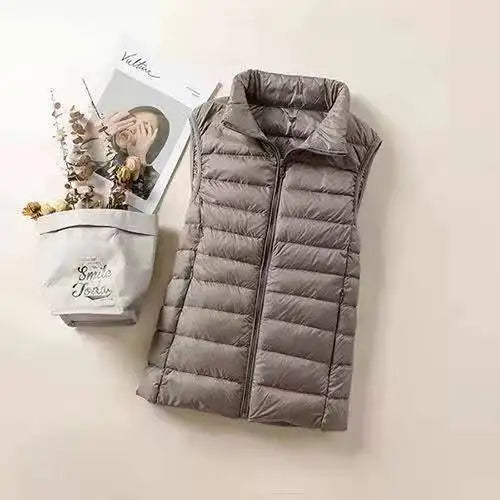 Gilet Sans Manches Femmes Élégant et Pratique pour un Confort Optimal 12