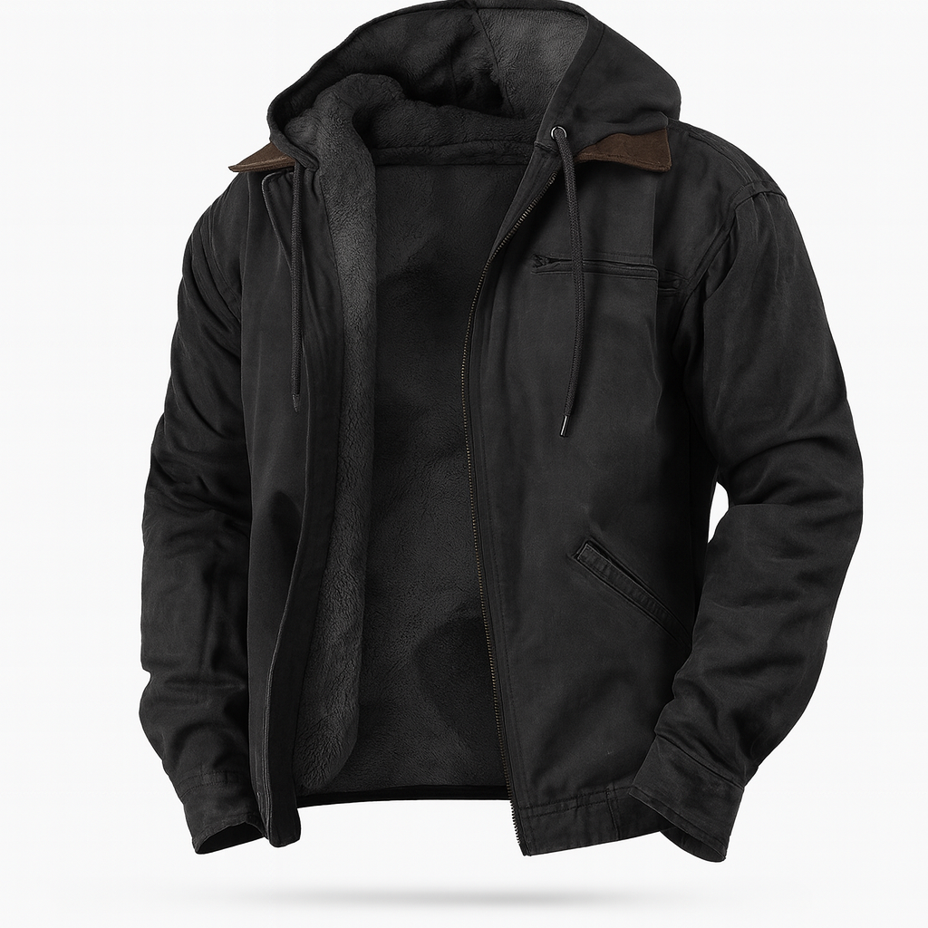 Hommes Veste à Capuche – Confort Chaleureux et Style Classique 3