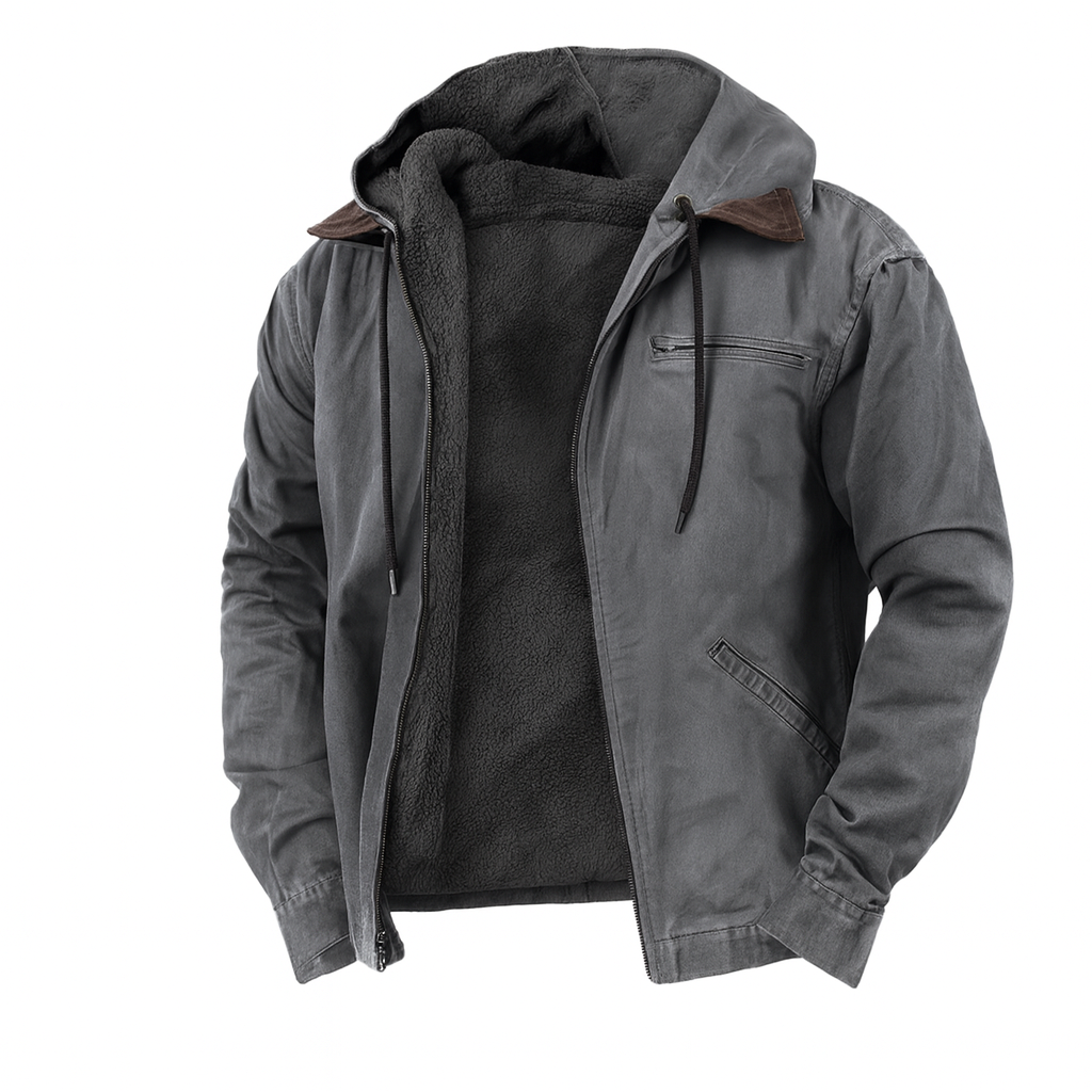Hommes Veste à Capuche – Confort Chaleureux et Style Classique 4
