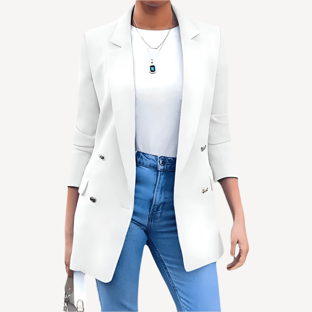 Blazer Femme Élégant au Style Moderne et Confortable-1