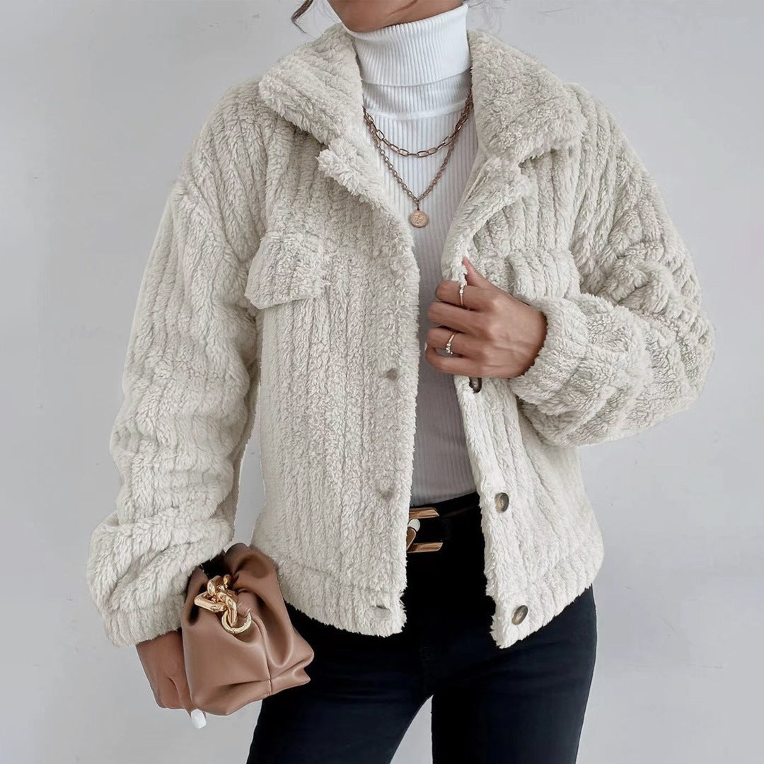 Manteau Hiver Femme Teddy – Élégant et Doux pour un Confort Moderne en Toutes Saisons 2