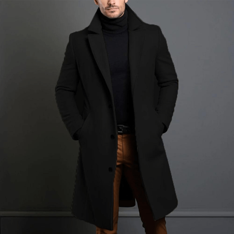 Manteau Hiver Homme Élégant avec Confort Optimal pour un Style Intemporel 0