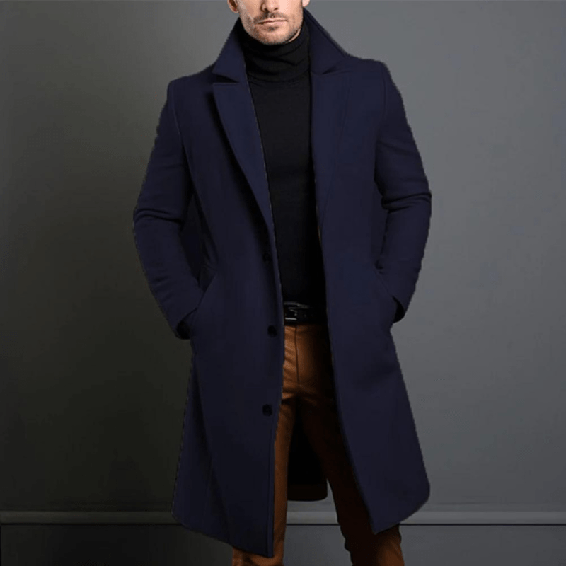 Manteau Hiver Homme Élégant avec Confort Optimal pour un Style Intemporel 1