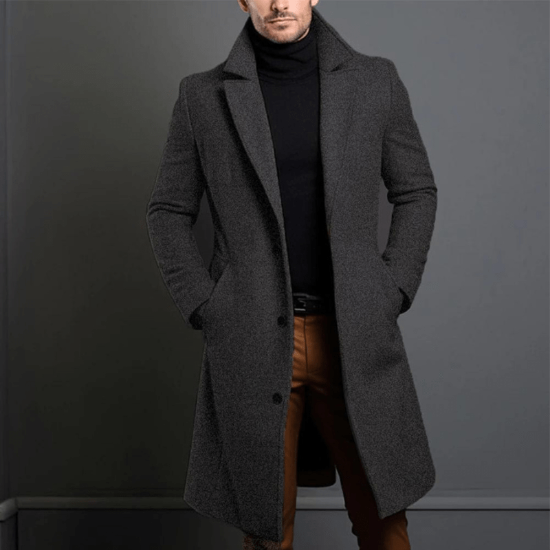 Manteau Hiver Homme Élégant avec Confort Optimal pour un Style Intemporel 2