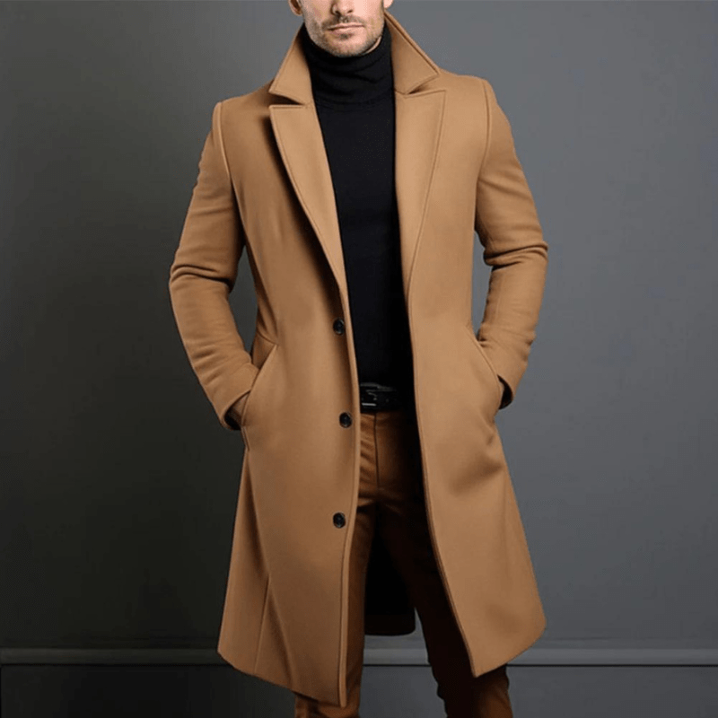 Manteau Hiver Homme Élégant avec Confort Optimal pour un Style Intemporel 3