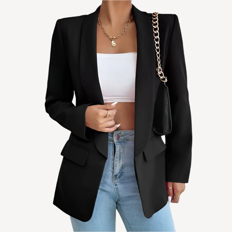 Blazer Femme Élégant au Style Polyvalent-1