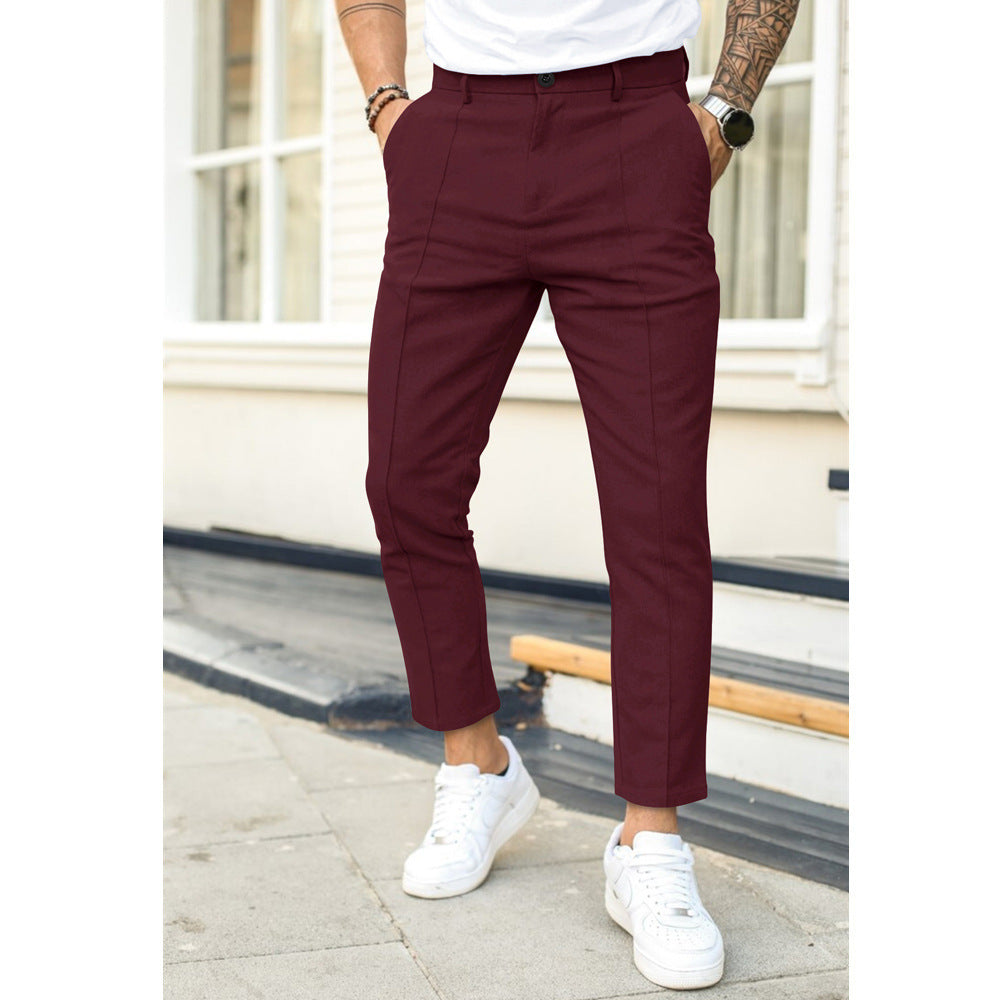 Pantalon Chino Homme Élégant au Confort Optimal 4