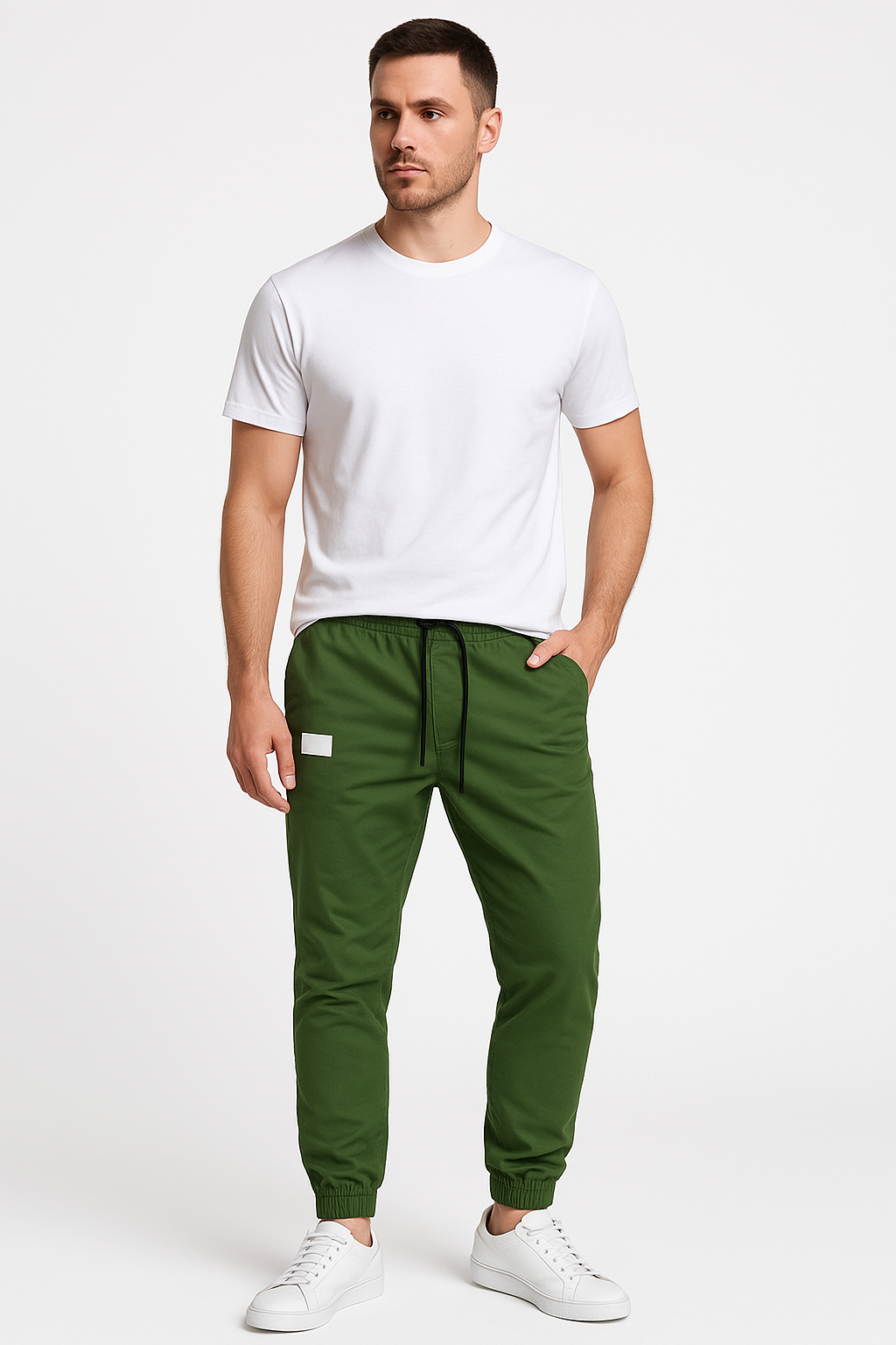 Pantalon de Cargaison Décontracté avec Poches Spacieuses 1