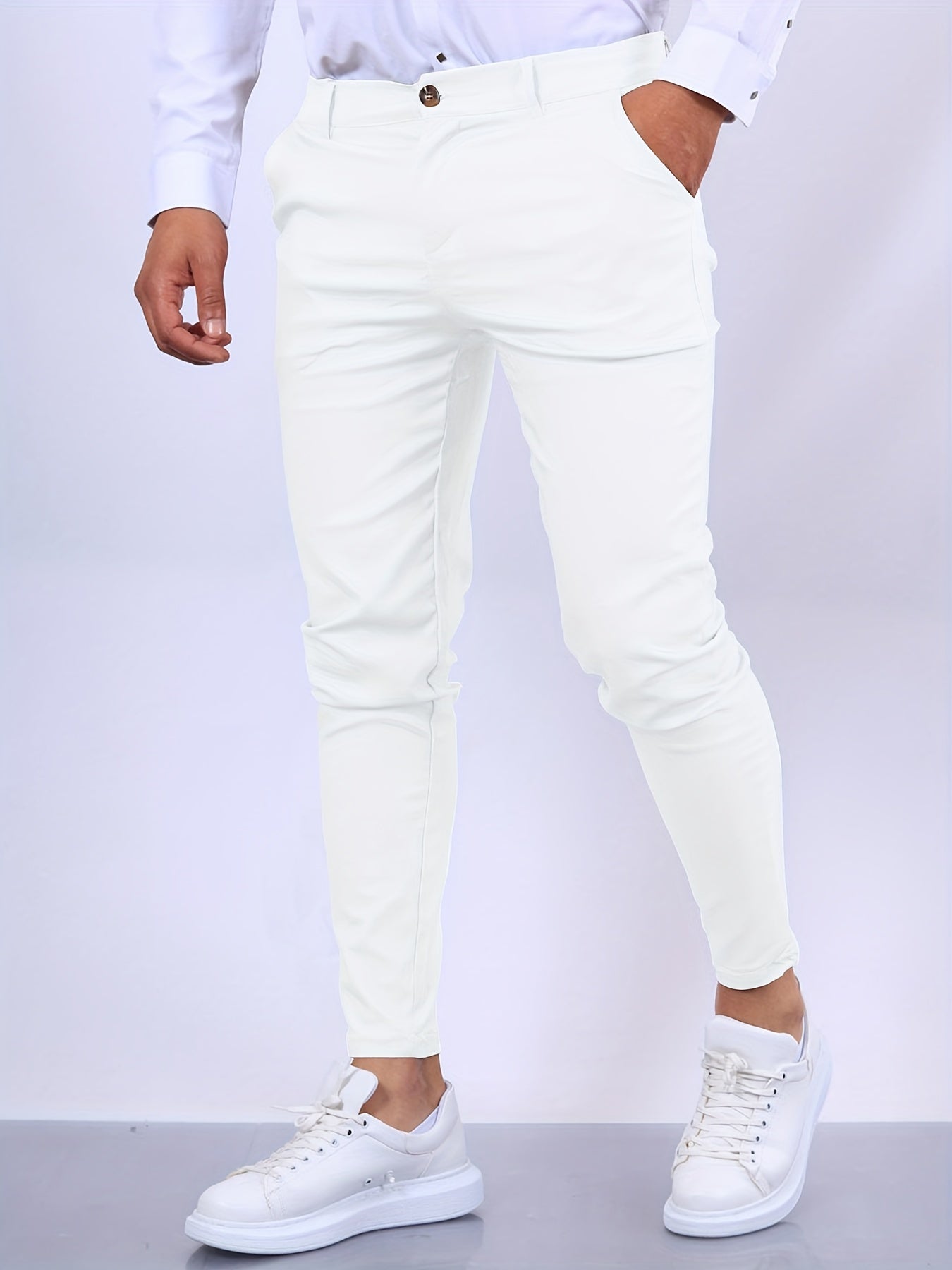 Pantalons Homme Slim Élégants au Confort Optimal 2