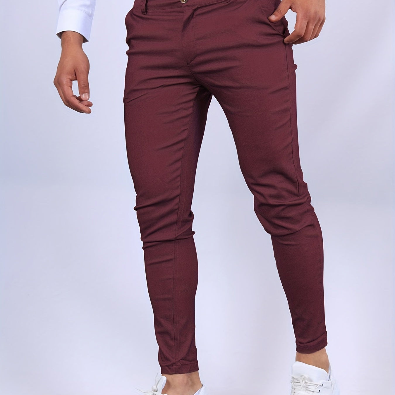 Pantalons Homme Slim Élégants au Confort Optimal 6