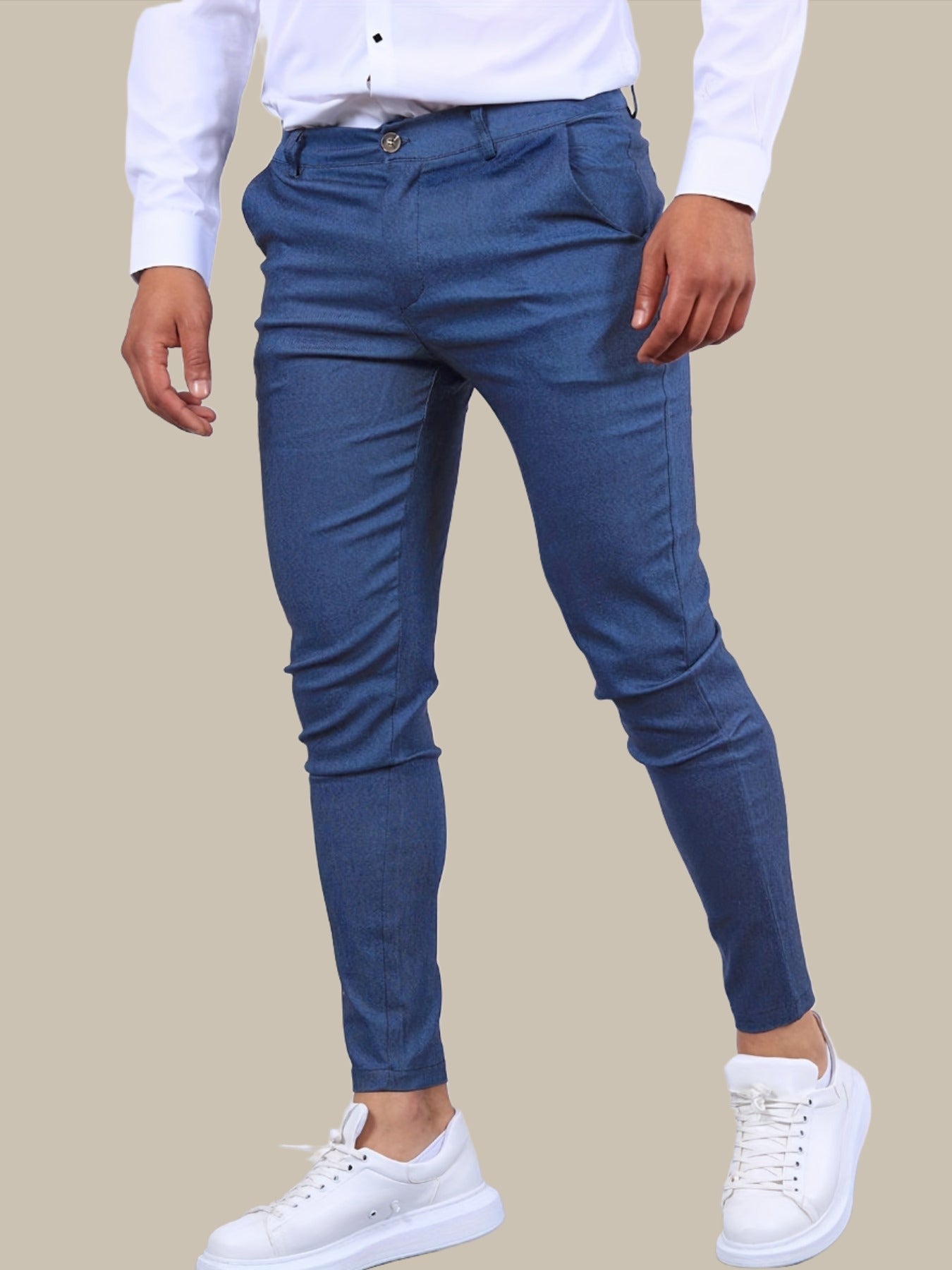 Pantalons Homme Slim Élégants au Confort Optimal 7