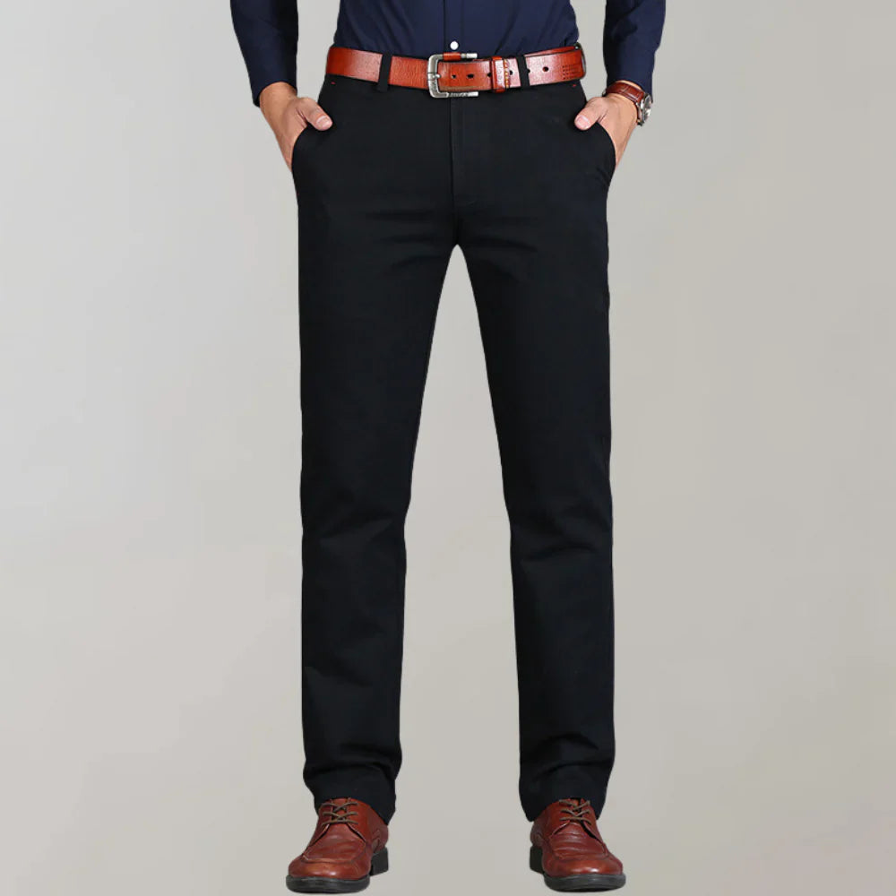 Variant image for Chino Slim Homme Élégant pour un Style Moderne et Confort Optimal-11