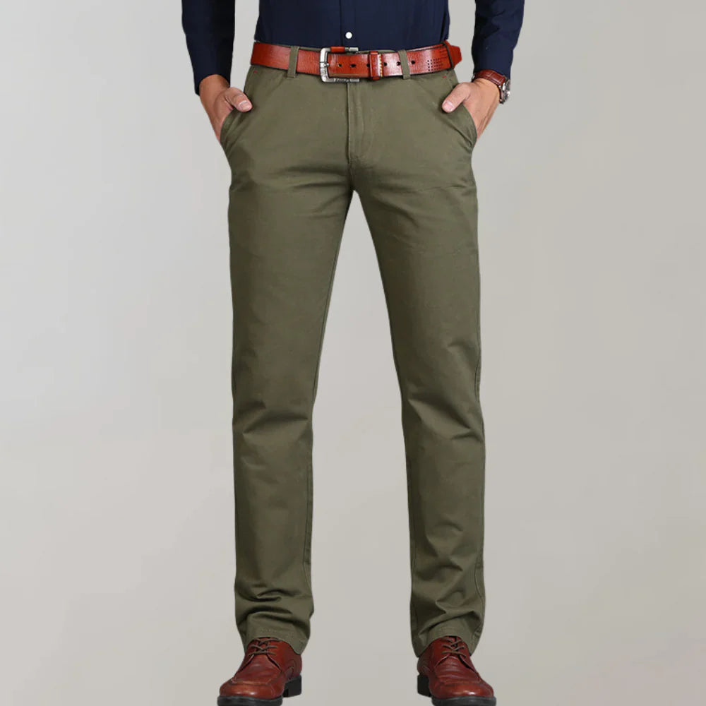 Variant image for Chino Slim Homme Élégant pour un Style Moderne et Confort Optimal-21