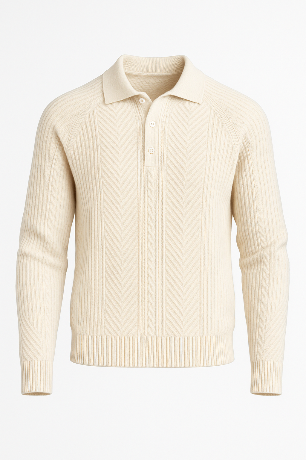 Polo Masculin Élégant avec Col Nerveux 3