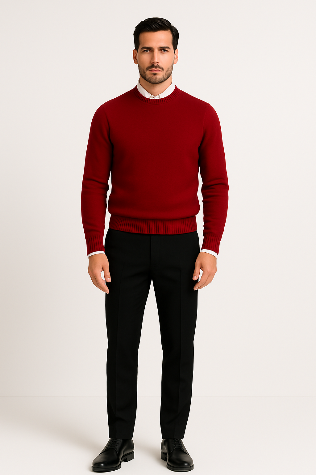 Pull en Cachemire Élégant et Chaleureux pour Hommes 0