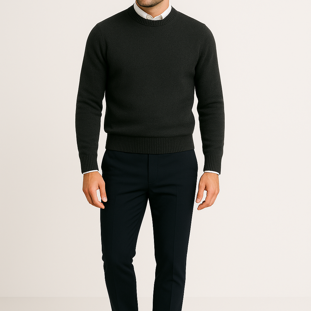 Pull en Cachemire Élégant et Chaleureux pour Hommes 3