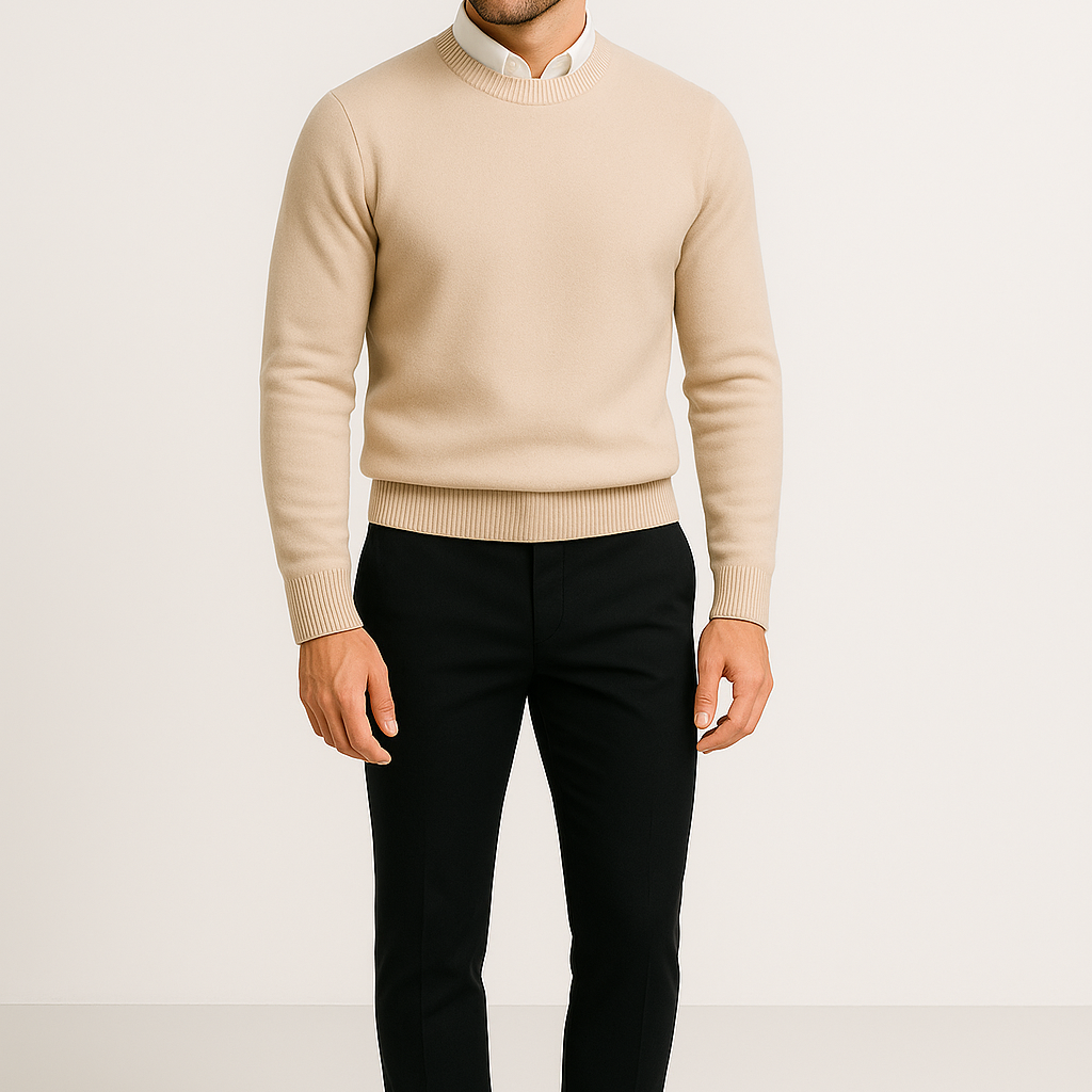 Pull en Cachemire Élégant et Chaleureux pour Hommes 4