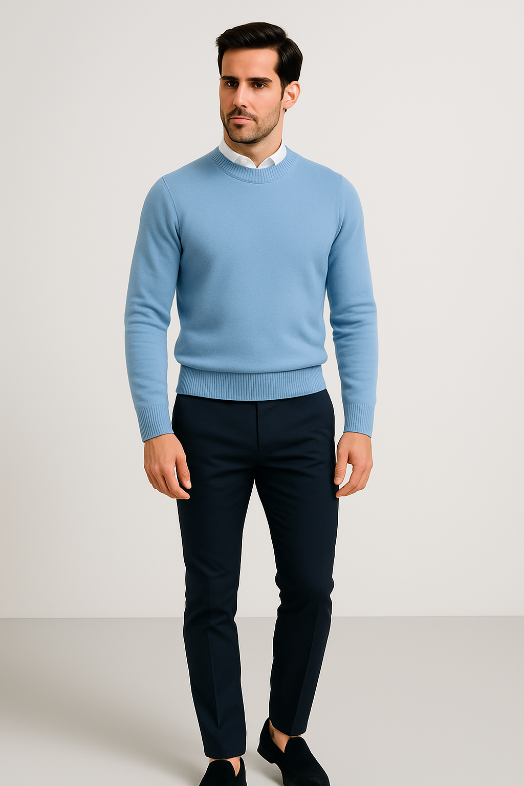 Pull en Cachemire Élégant et Chaleureux pour Hommes 5