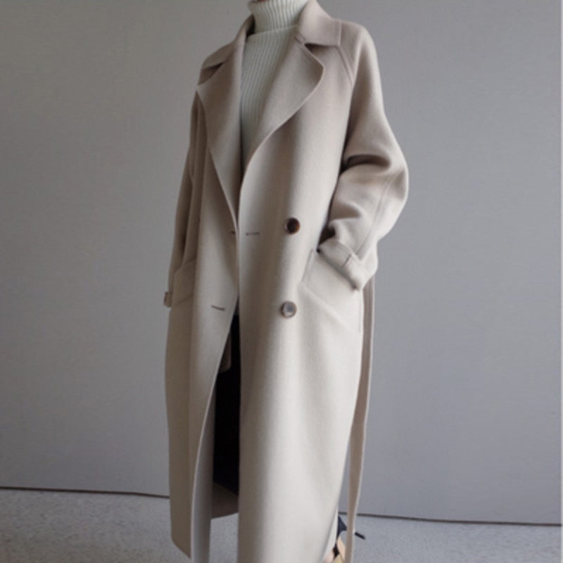 Manteau Trench en Laine Classique