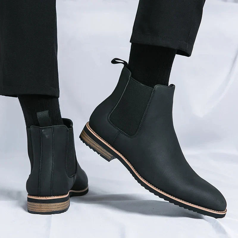 Bottes Homme Élégantes et Confortables au Style Intemporel-3