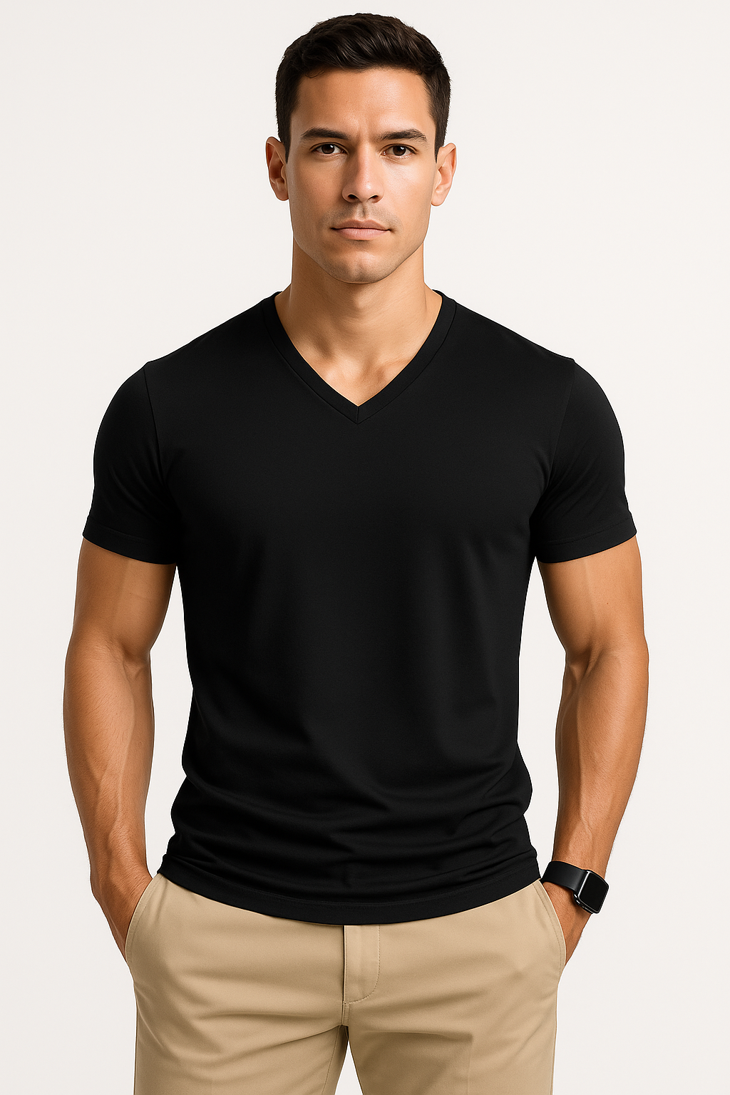 T-Shirt Homme Décontracté au Style Élégant 0